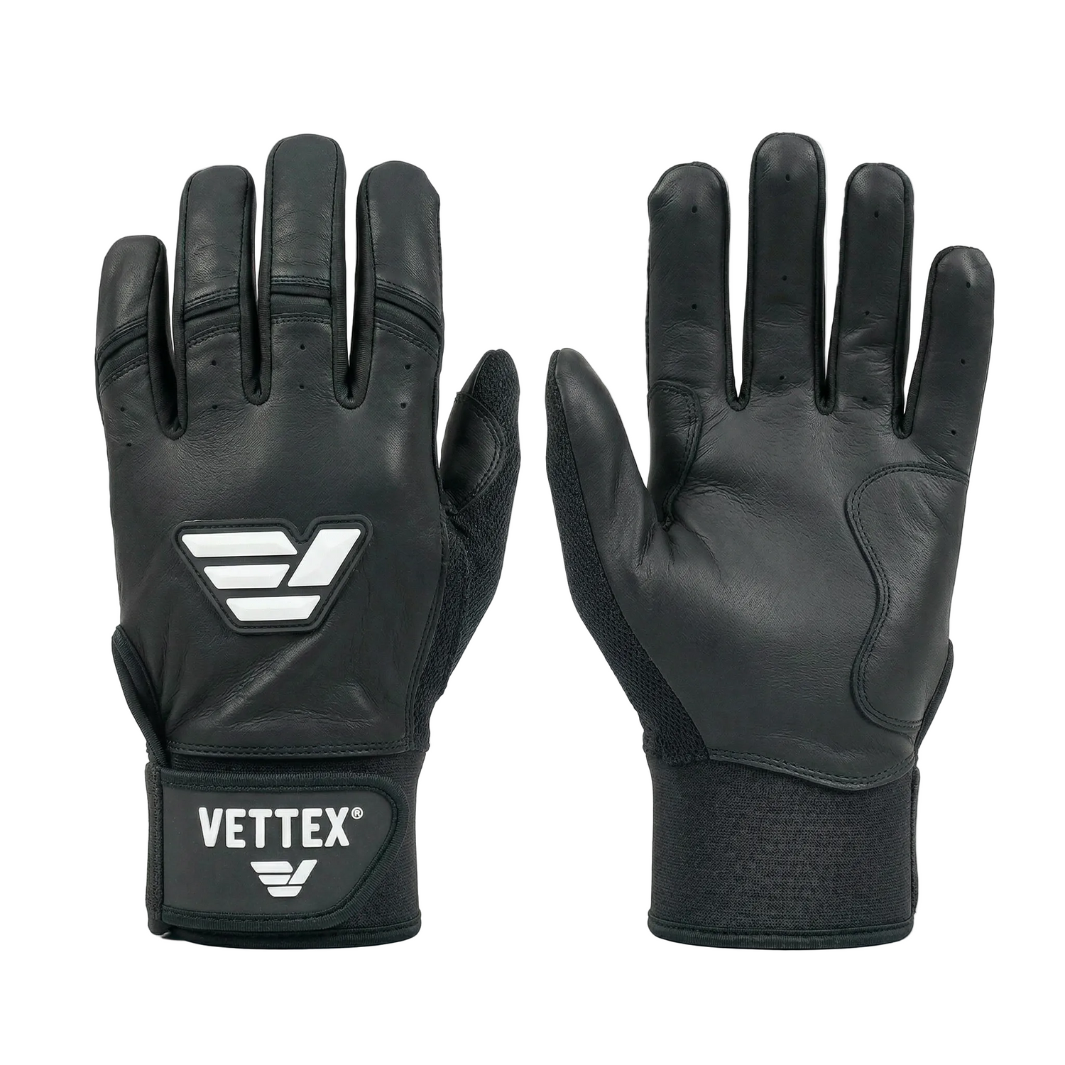 Vettex Elite Batting Gloves in Phantom Black