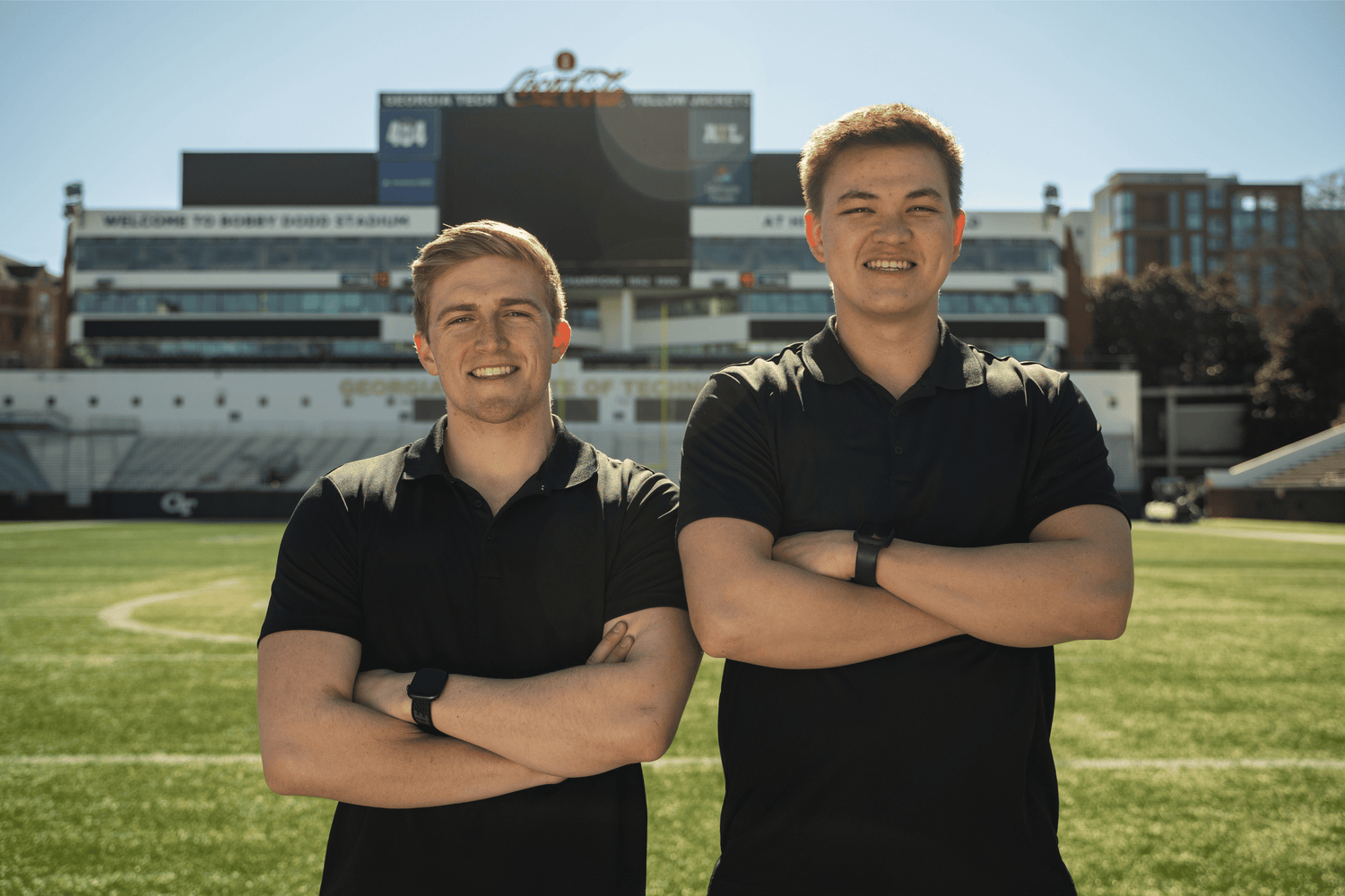Vettex Grip Sleeve story and Georgia Tech origin image