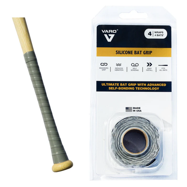 Vettex x Varo Silicone Baseball Bat Grip - Graphite
