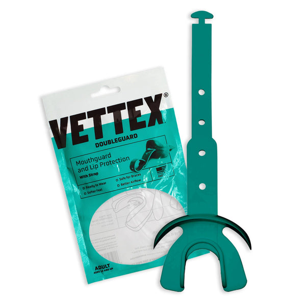 Vettex DoubleGuard Football Mouthguard - Aqua