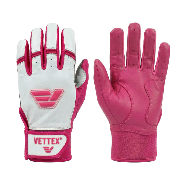 Vettex Elite Batting Gloves - Electric Pink